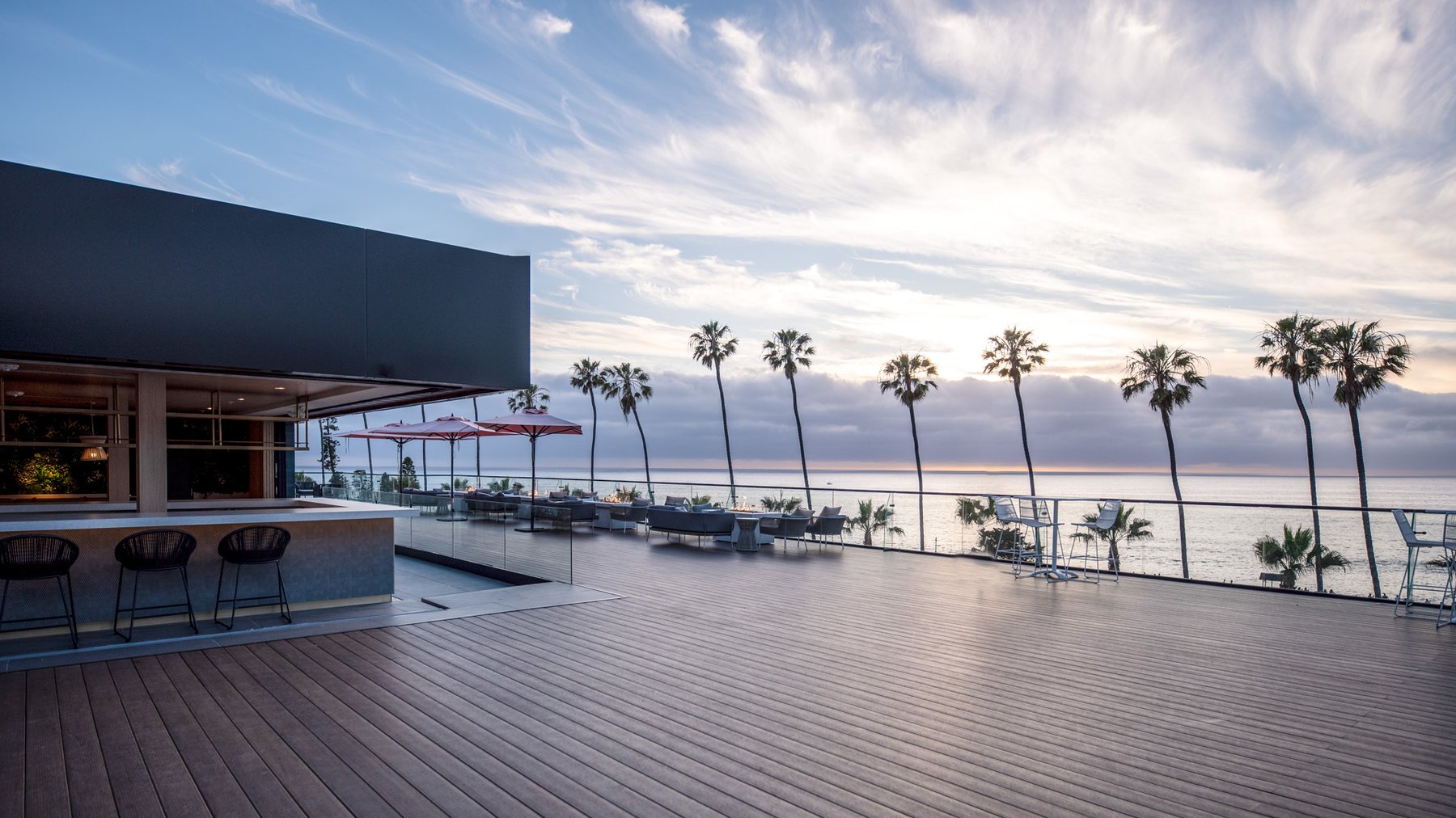 La Jolla Cove Rooftop Events, Stunning Ocean Views CA